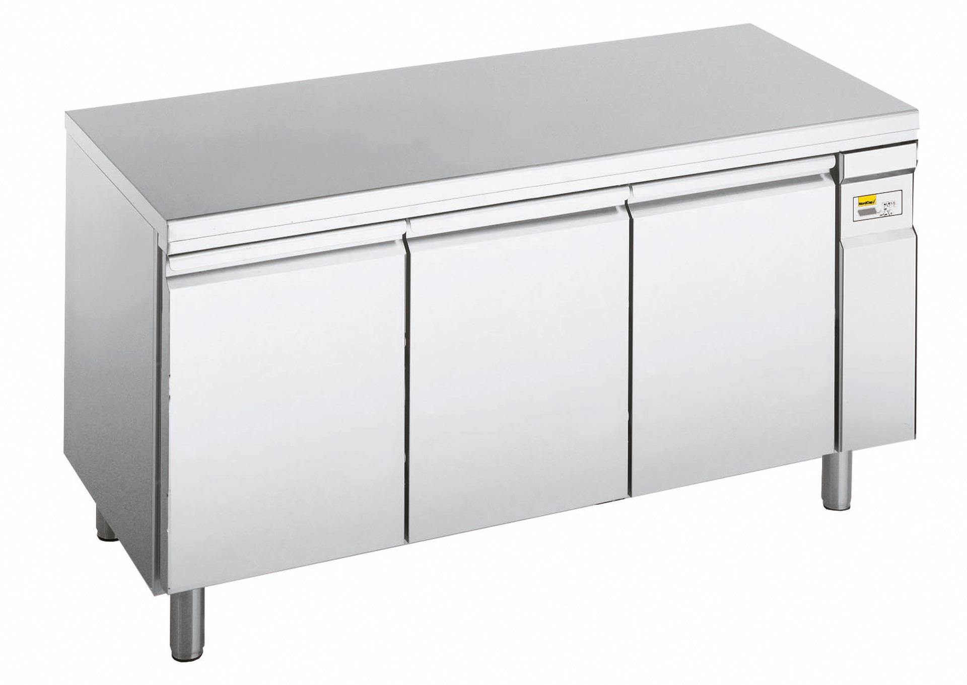 Backwaren Kühltisch 633,00 l / 3 Türen für EN 600 x 400 mm / zentralgekühlt