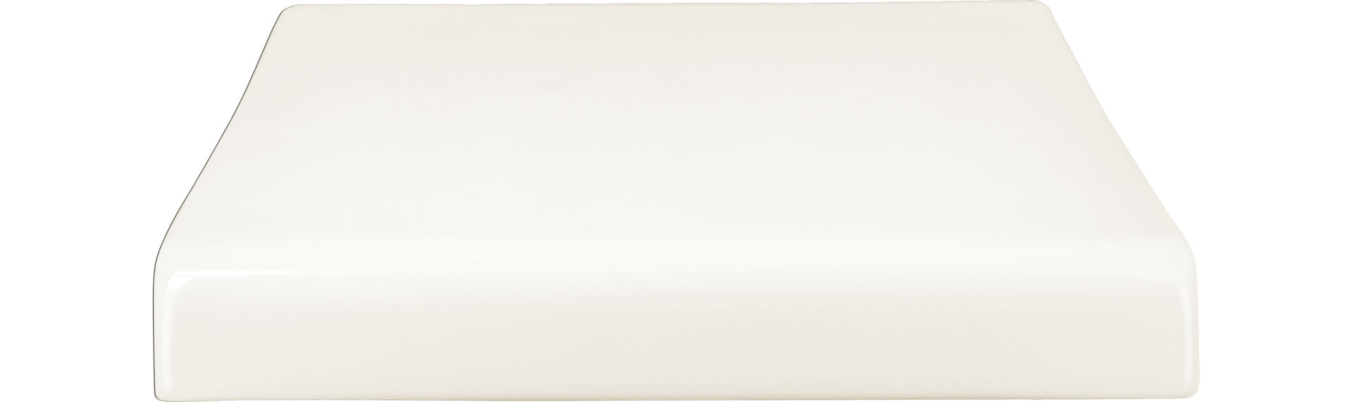 Platte rechteckig erhöht shared 345 x 250 mm plain-white