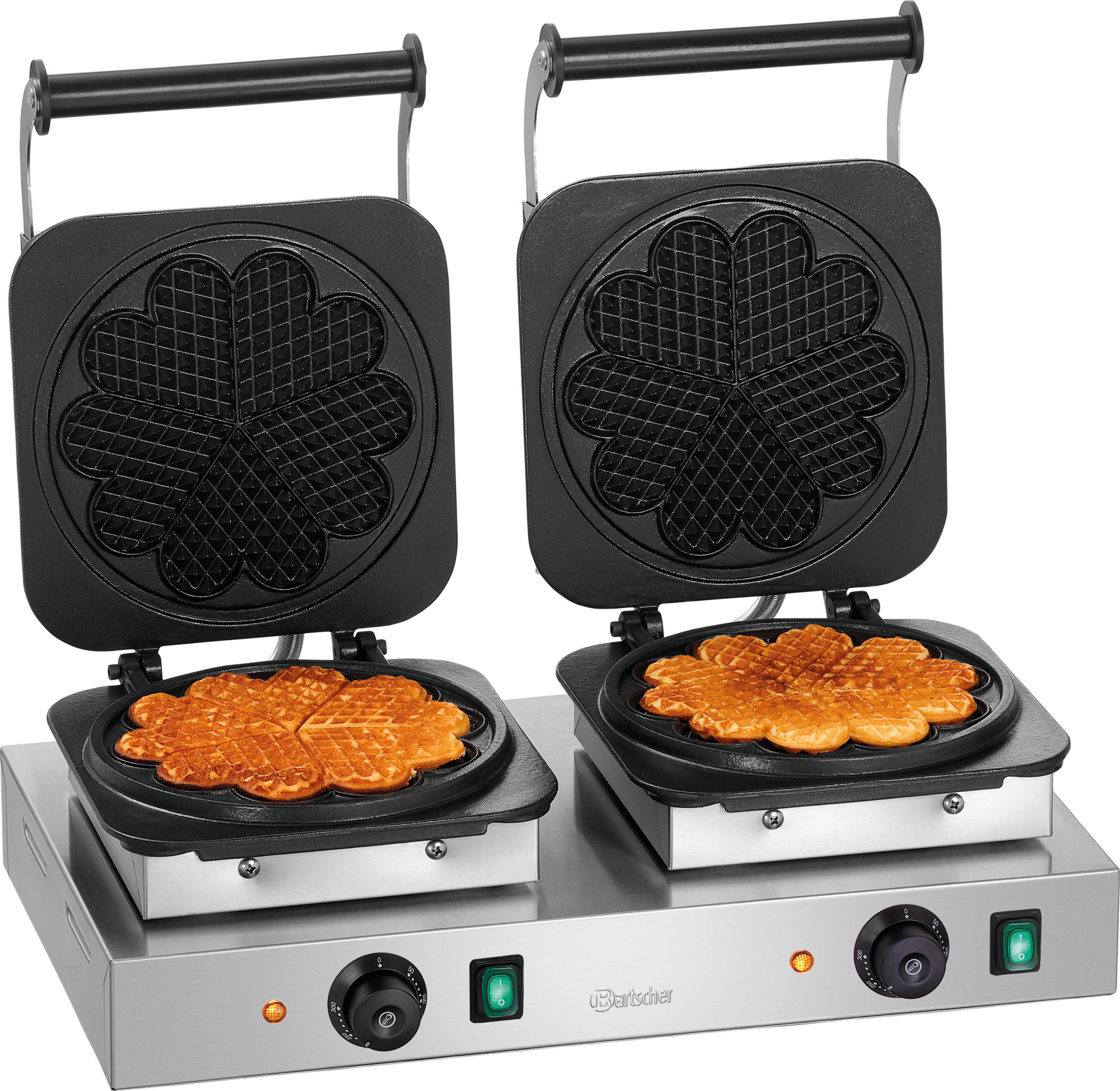 Waffeleisen Herzwaffelform /  600 x 470 x 220 mm