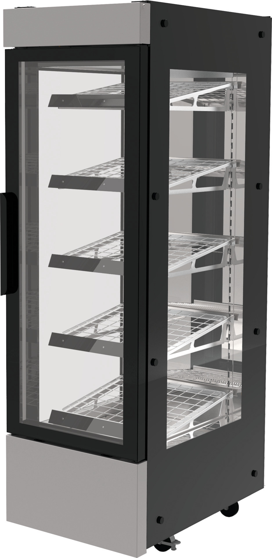 Warmhaltevitrine HUB 600 /  Türanschlag rechts