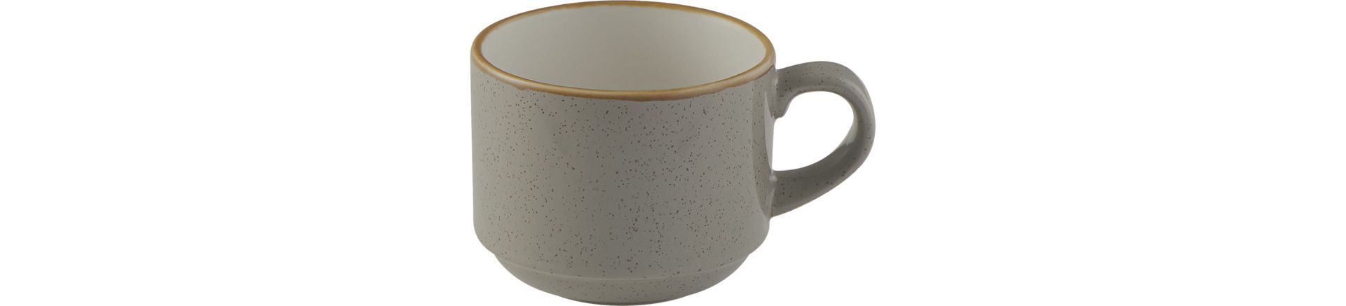 Tasse Profile stapelbar 85 mm / 0,22 l Peppercorn Grey