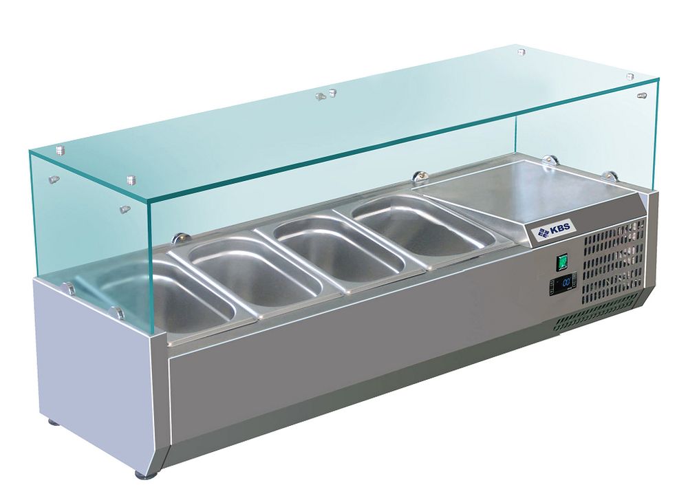 Kühlaufsatz 40,00 l / mit Glasaufbau /  RX 1200 (Glas)