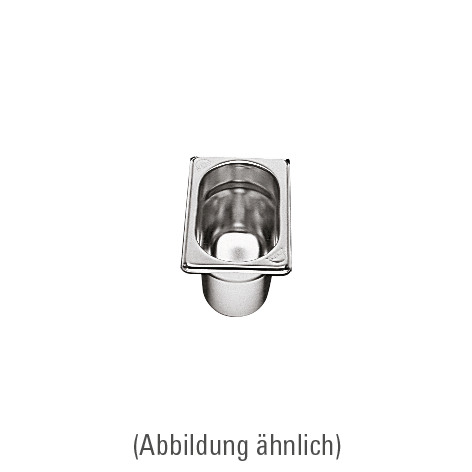 GN-Behälter GN 1/9 176 x 108 x 100 mm Edelstahl