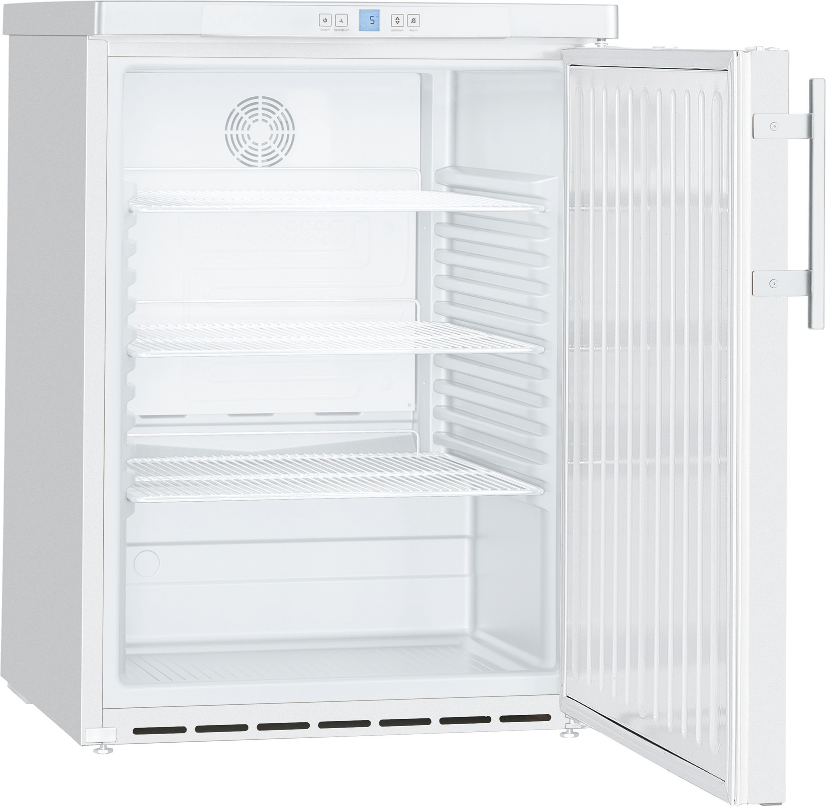 Umluft-Kühlschrank 141,00 l /  mit Volltür / außen weiß