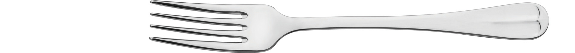 Tafelgabel 204 mm ganz  poliert