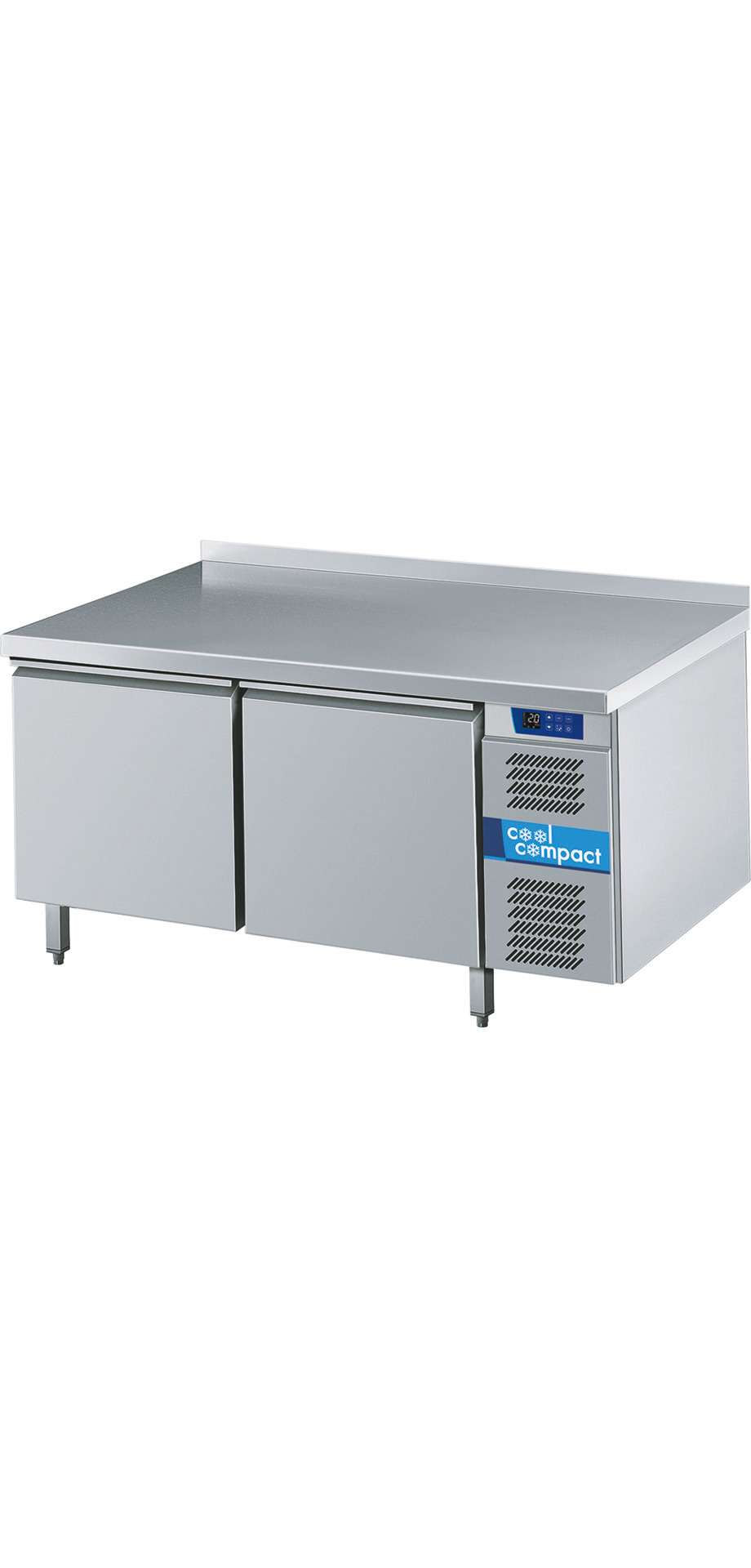 Backwaren-Kühltisch 2 Türen / 10 x EN 600 x 400 mm / ohne Tischplatte