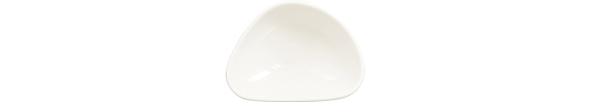 Schale shaped 105 x 75 mm / 0,08 l plain-white