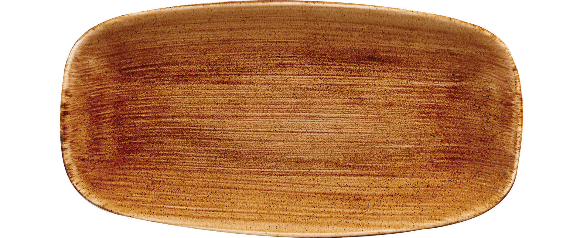 Teller Chefs rechteckig 298 x 153 mm Vintage Copper