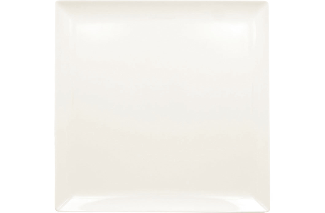 Teller quadratisch 245 x 245 mm plain-white