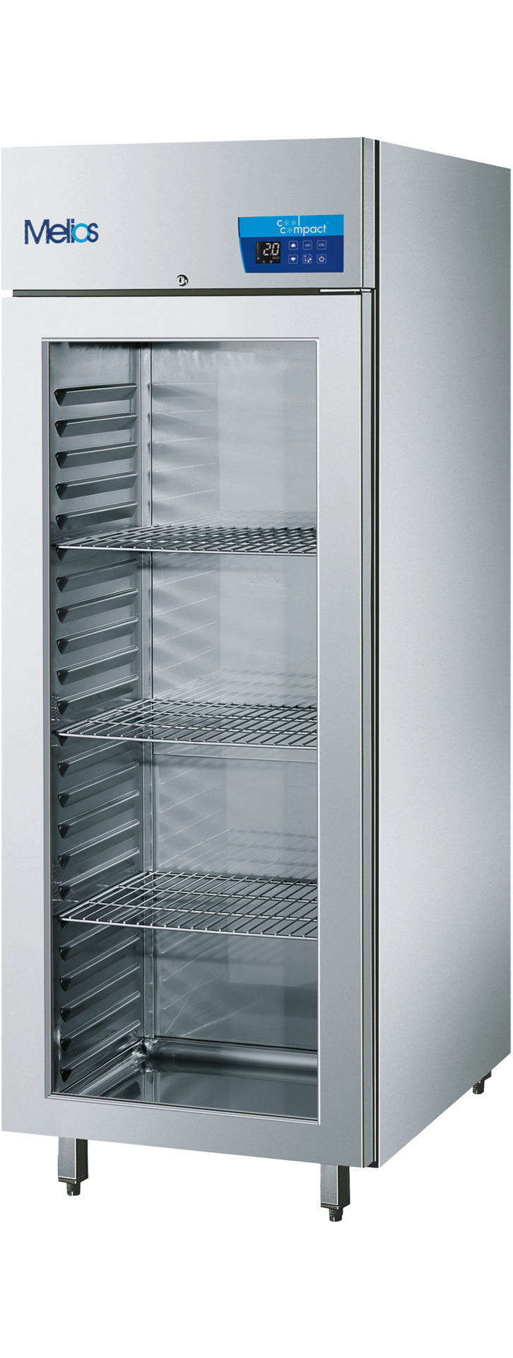 Umluft-Glastürtiefkühlschrank  23 x GN 2/1 / zentralgekühlt