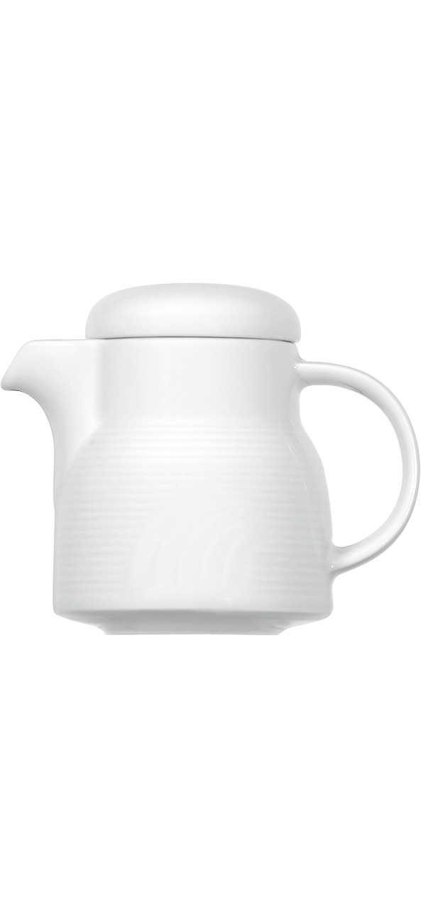 Bauscher Carat weiß Kaffeekanne 0,3 ltr. 6er geschrumpft m. Dkl. VP 6 Hotel-Qualitäts-Porzellan