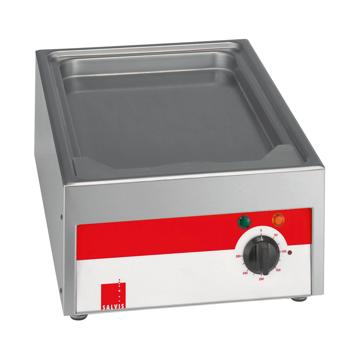 Elektro-Grillplatte glatt Einbaumodell / 1 Heizzone / 4,00 kW