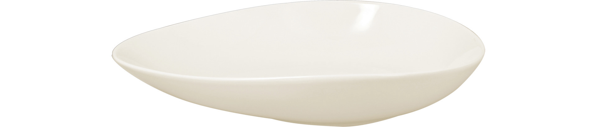 Salatschale shaped 280 x 230 mm / 1,12 l plain-white
