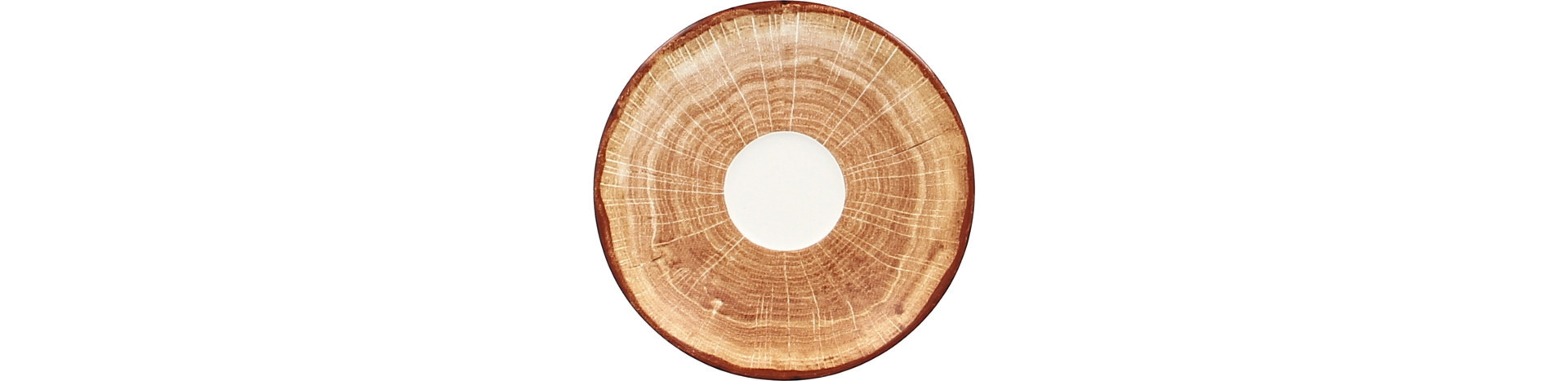 Espresso-Untertasse 130 mm timber-brown für Espressotasse CLCU09 Woodart