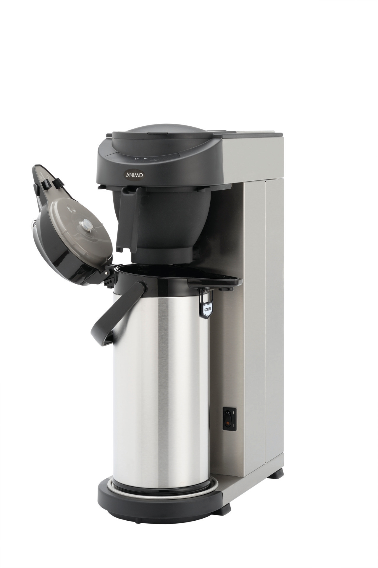 Filterkaffeemaschine 2,10 l schwarz ohne Pumpkanne / ohne Wasseranschluss