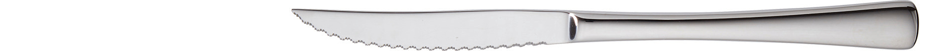 Steakmesser 218 mm mit Piranhaschliff