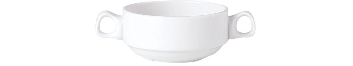 Suppentasse mit Henkeln 0,29 l weiß