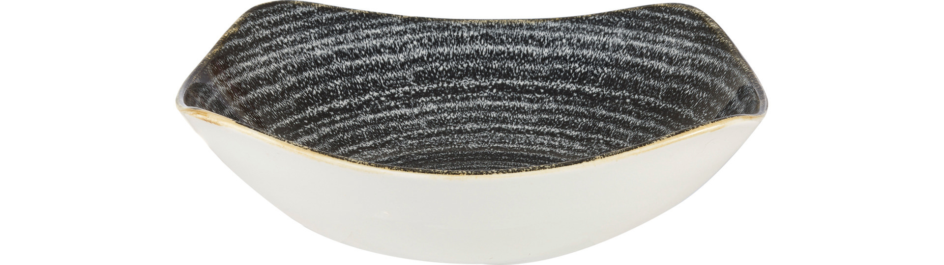 Bowl quadratisch 235 mm / 1,28 l Charcoal black