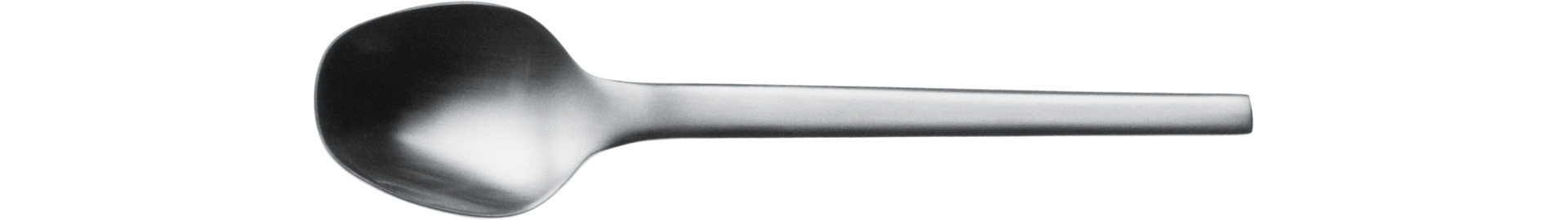Sahnelöffel 176 mm ganz mattiert