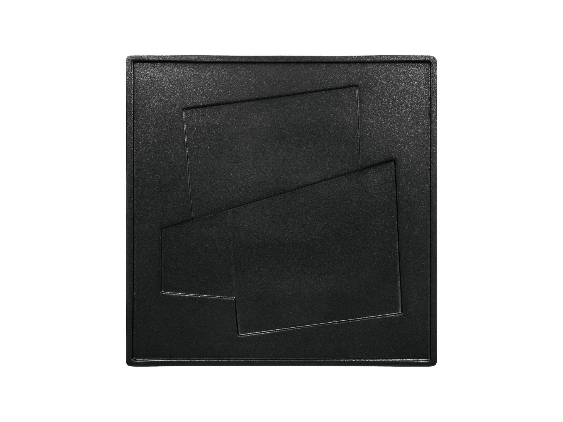Platte quadratisch Wakasu 300 x 300 mm schwarz