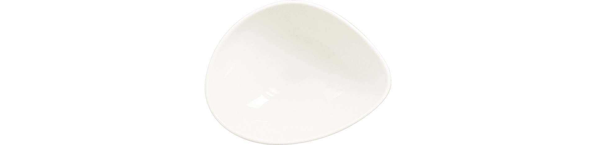 Salatschale shaped 140 x 110 mm / 0,27 l plain-white