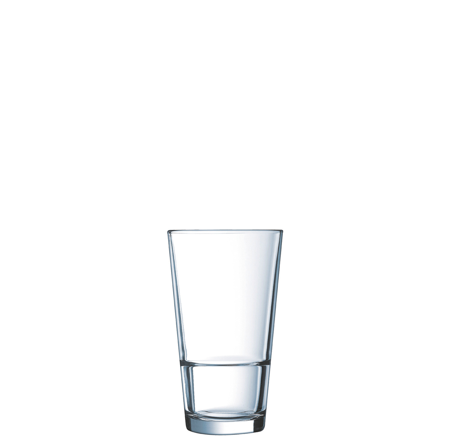 Longdrinkglas "FH35" stapelbar 78 mm / 0,35 l 0,25 /-/ transparent