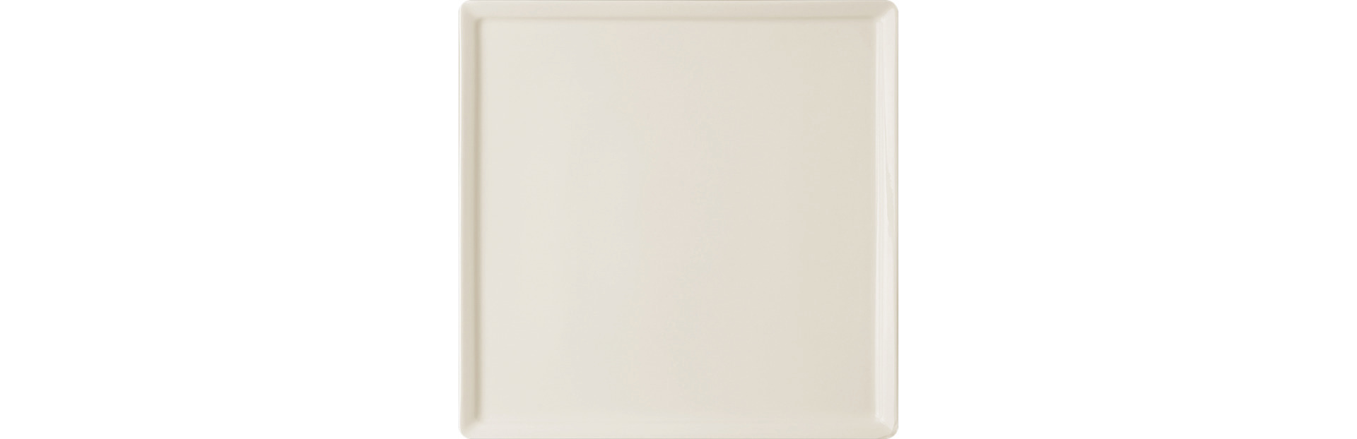 Teller Ginger quadratisch 140 x 140 mm crème