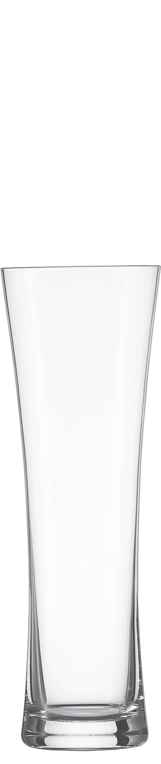 Weizenbierglas klein 74 mm / 0,45 l  0,30 /-/ mit Moussierpunkt