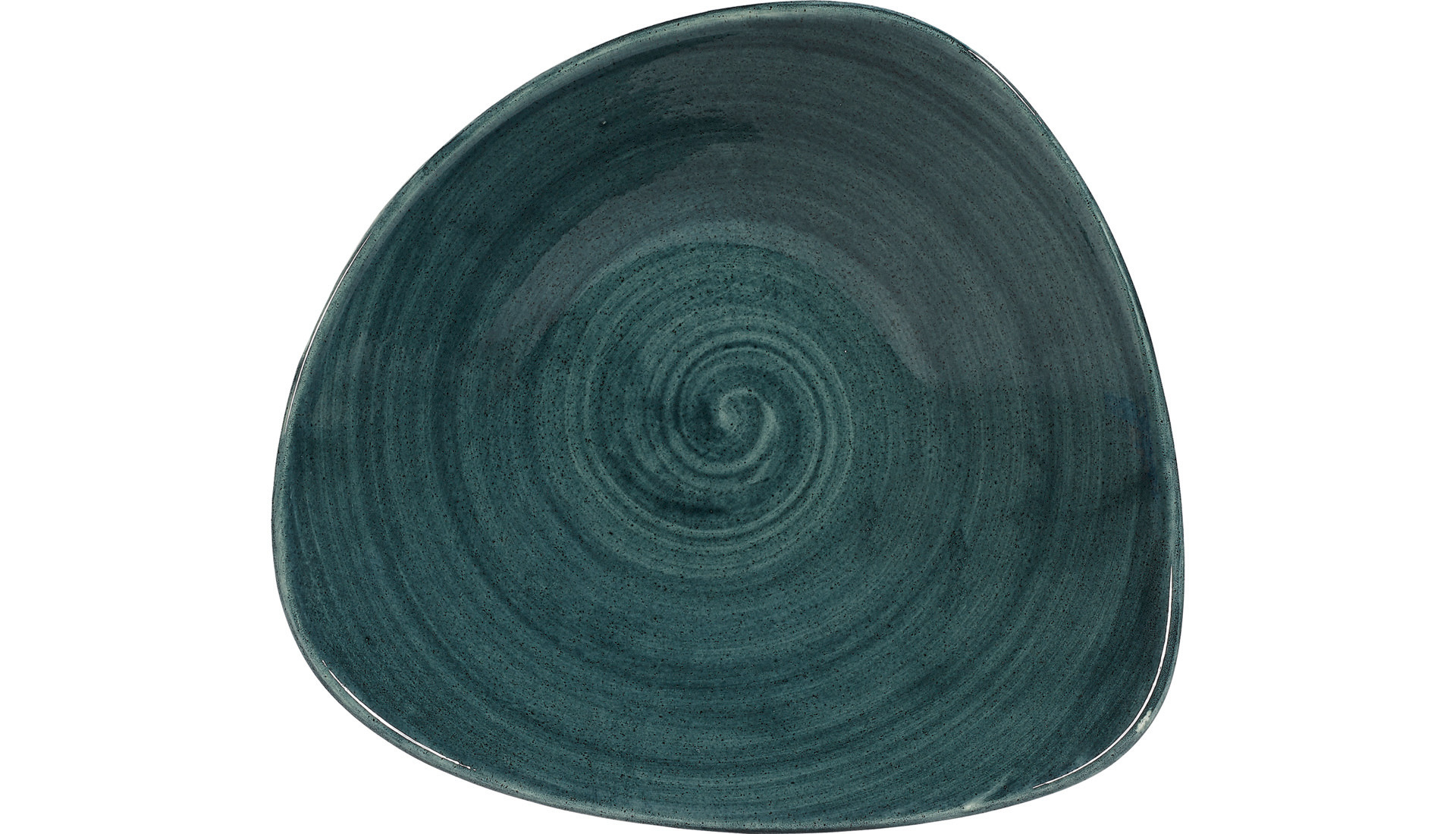 Bowl dreieckig 235 mm / 0,60 l  Rustic Teal