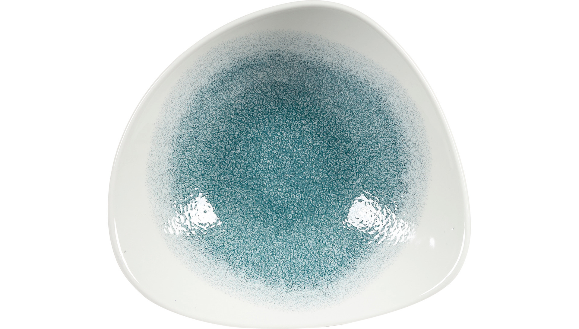 Bowl Lotus dreieckig 235 mm / 0,60 l Jade Green