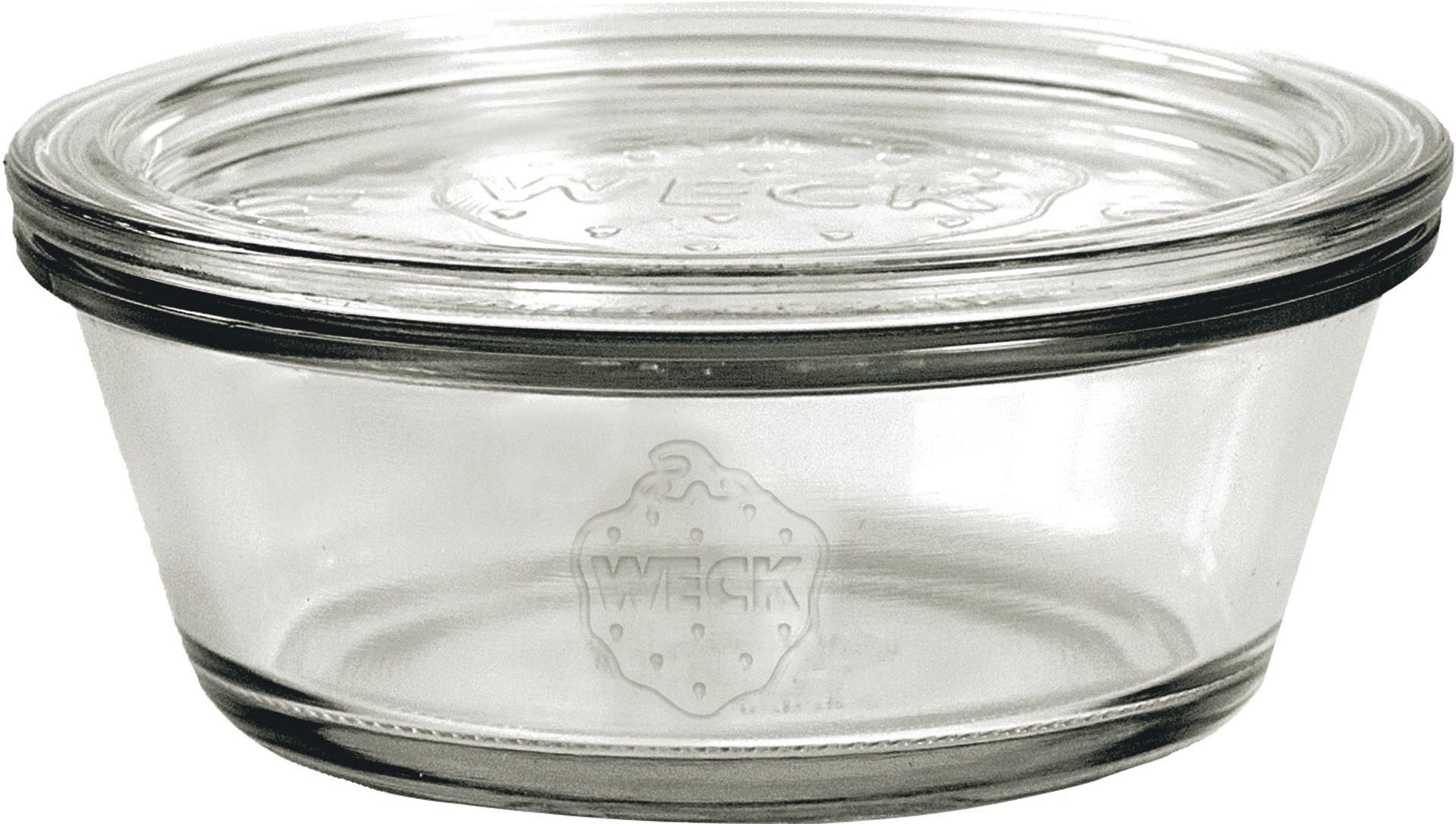 Weckglas "Gourmet" 0,3L VPE6 S.246 inkl. Glasdeckel Ø12cm H:5cm