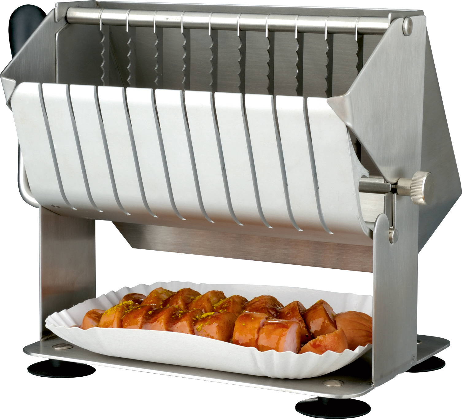 Currywurstschneider manuell 214 x 155 x 205 mm