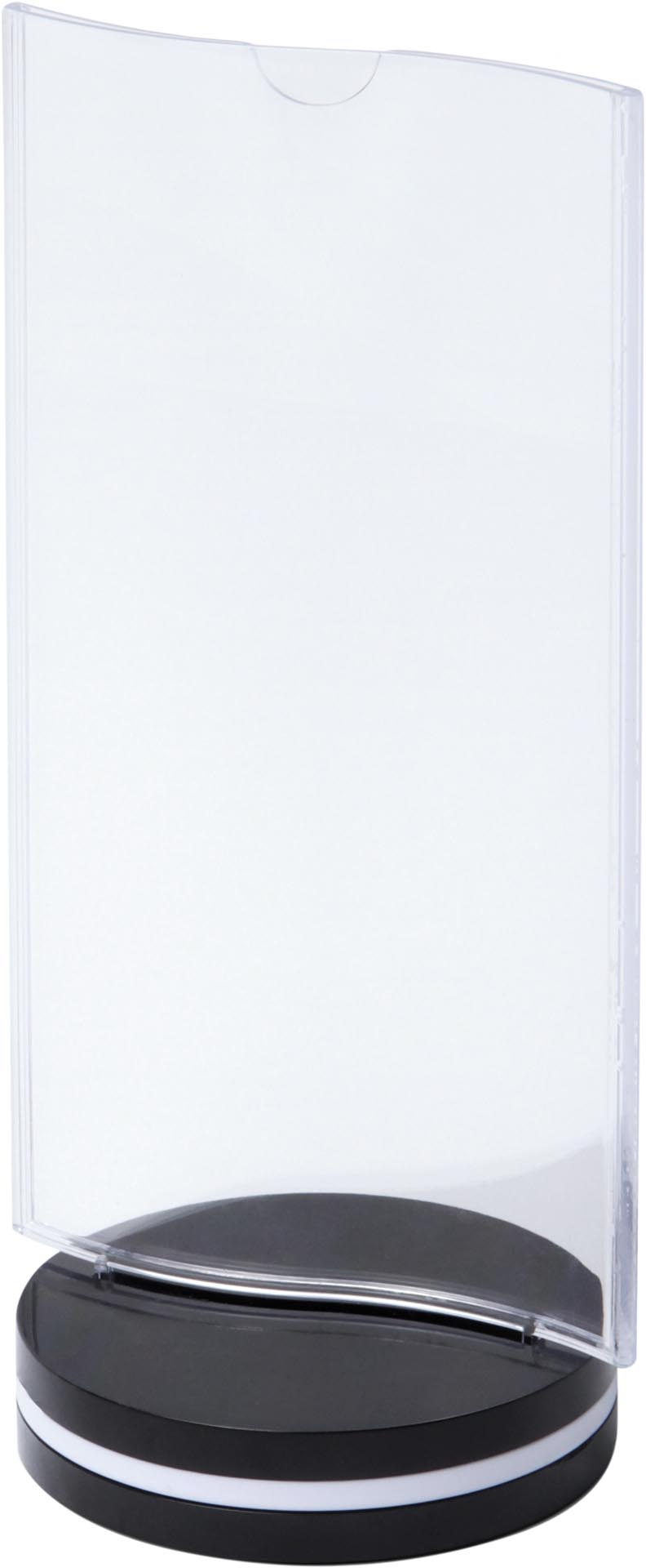 Tischtafel geschwungen mit Drehfuß