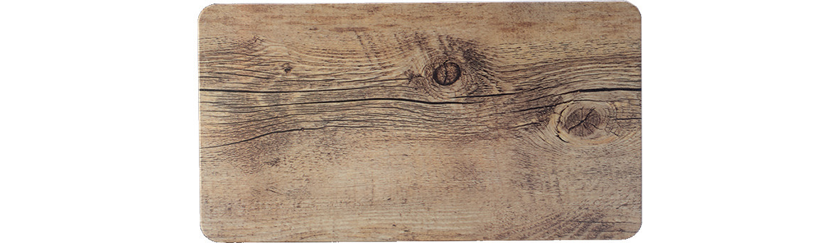 GN-Platte GN 1/3 325 x 176 mm Holzoptik Driftwood