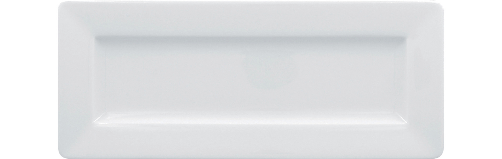 Teller rechteckig 290 x 120 mm bright-white
