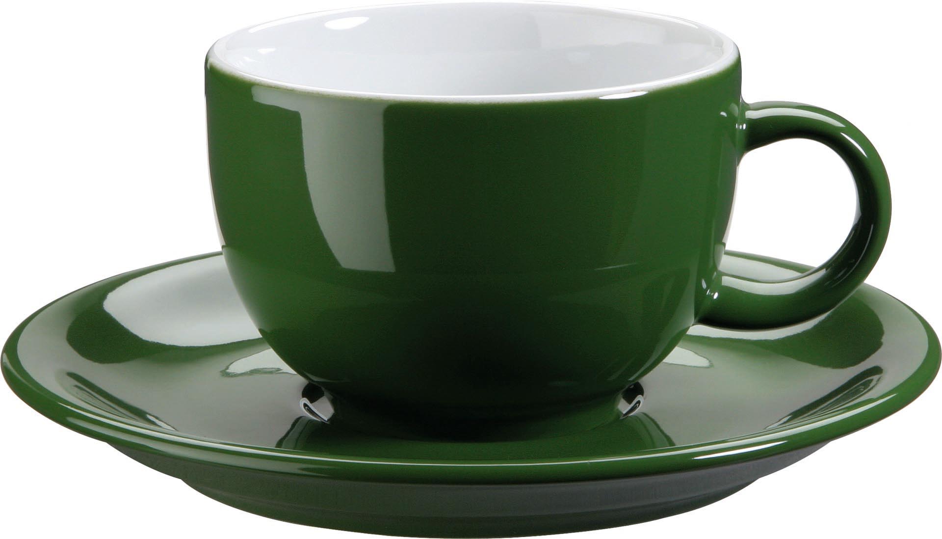 Kaffee- / Cappuccinotasse "Barista" grün