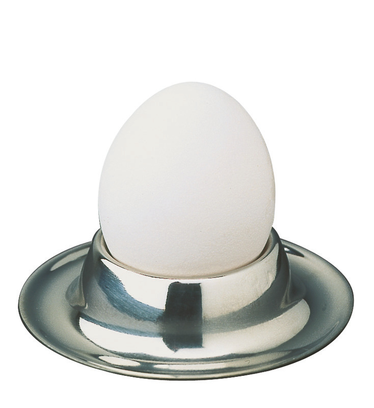 Eierbecher 85 x 85 x 20 mm hochglanzpoliert