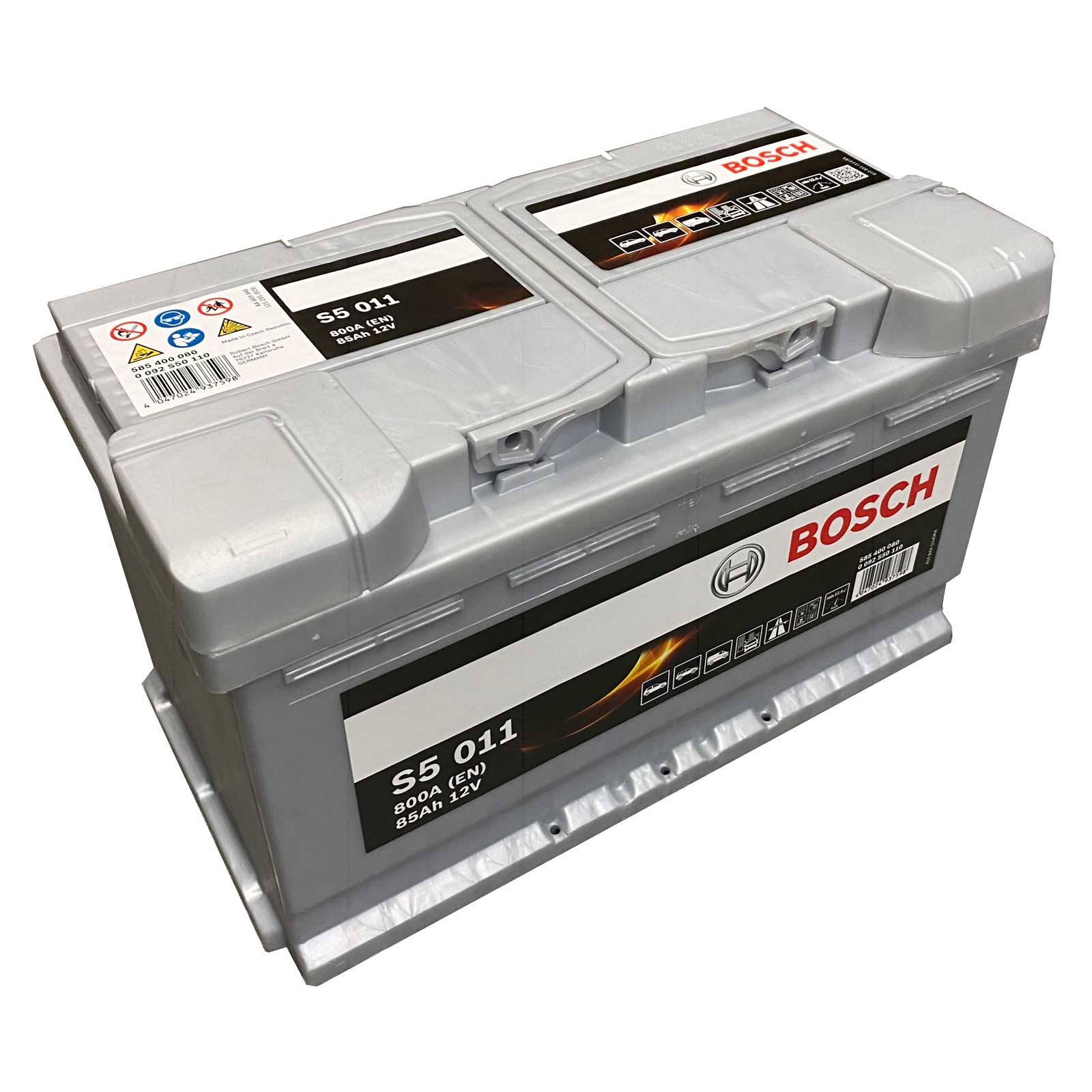 Bosch S5 011 Autobatterie 12V 85Ah 800A