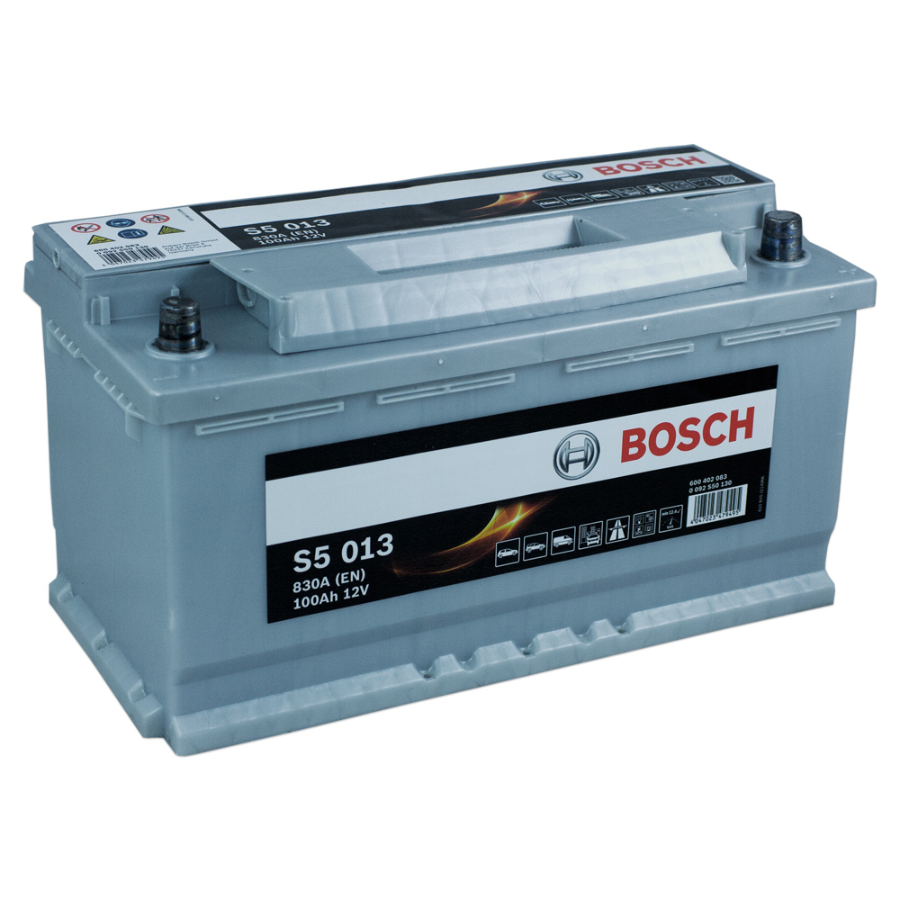 Bosch S5 013 Autobatterie 12V 100Ah 830A