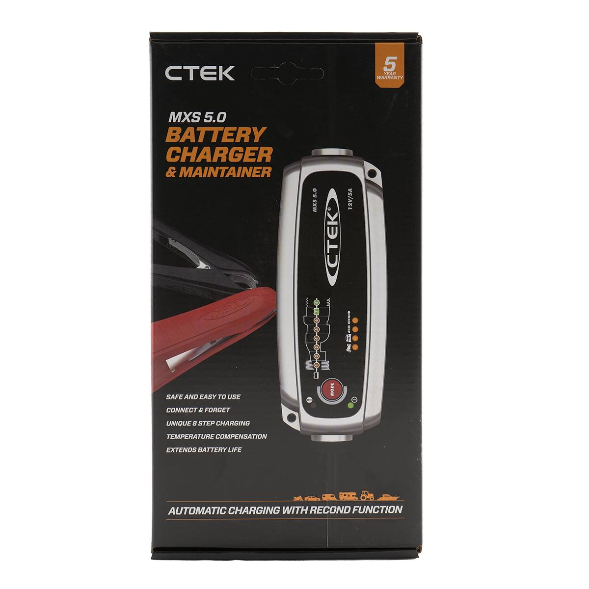 CTEK MXS 5.0 Autobatterie-Ladegerät 12V 5A