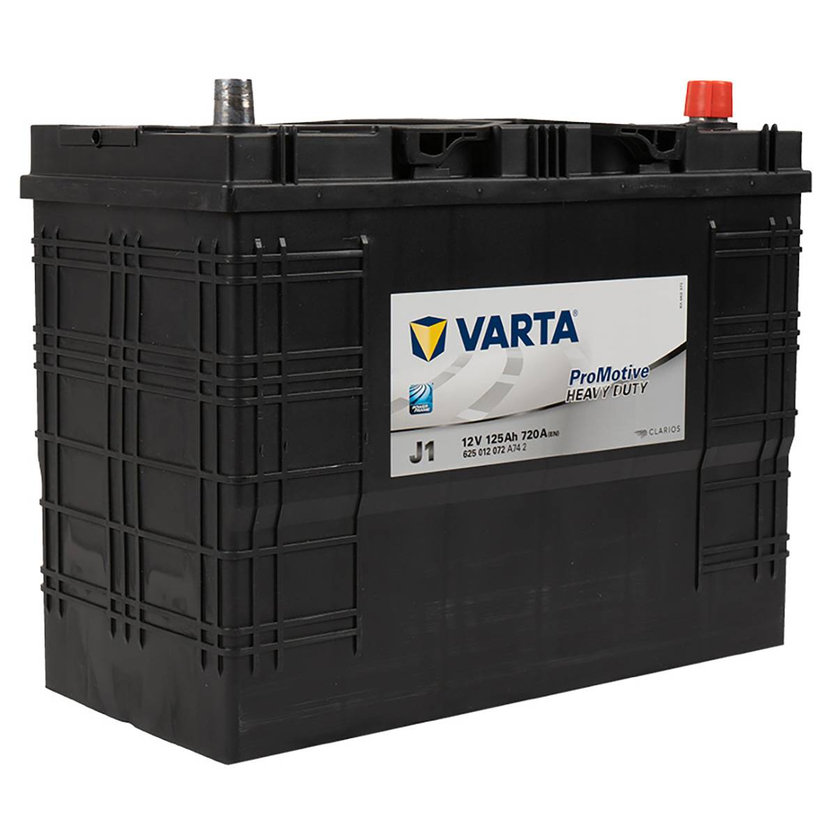 VARTA J1 ProMotive Heavy Duty 12V 125Ah 720A LKW Batterie 625 012 072