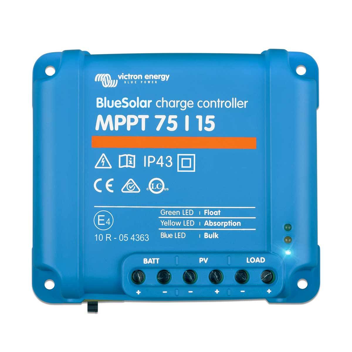 Victron MPPT 75/15 BlueSolar Laderegler 12/24V 15A