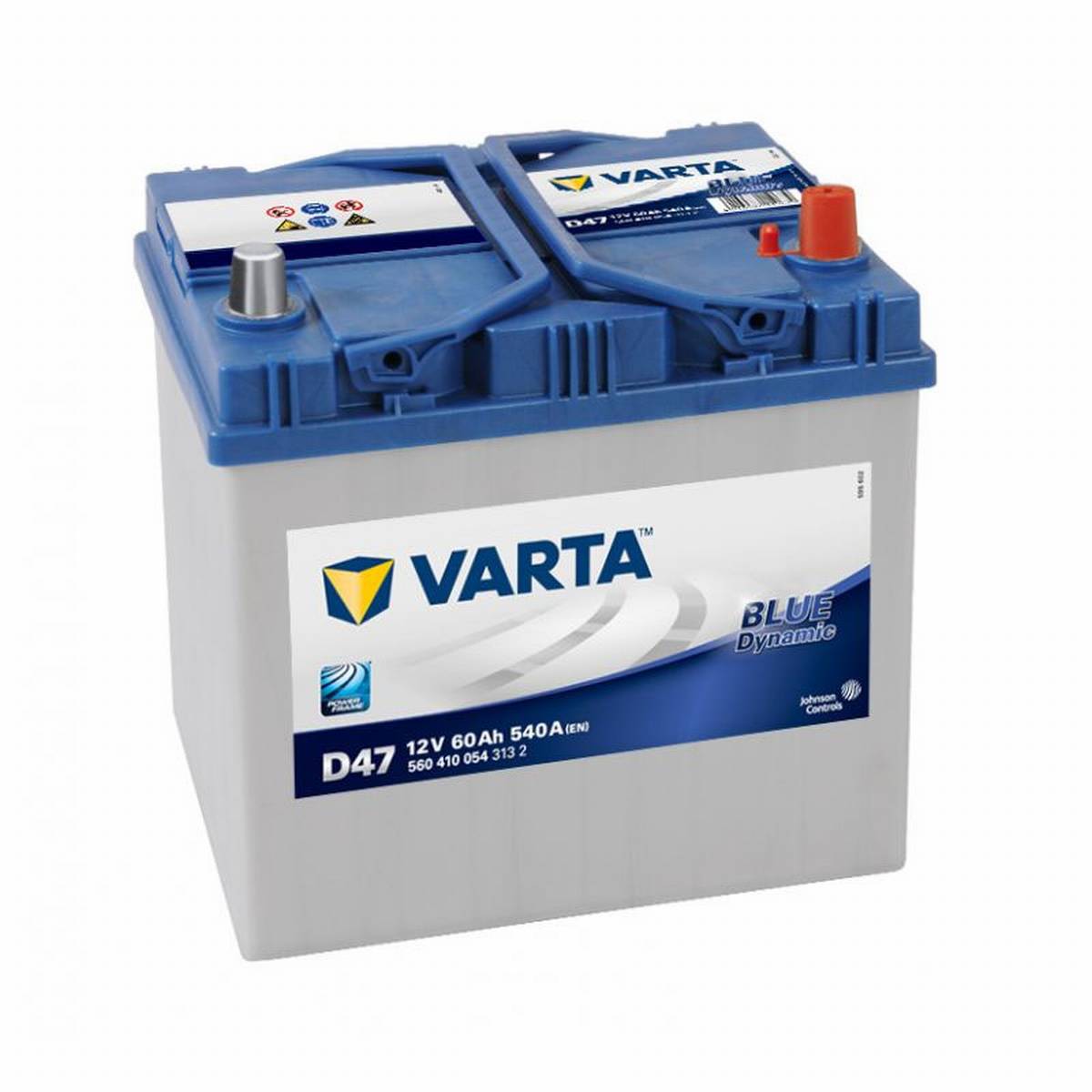 VARTA D47 Blue Dynamic 12V 60Ah 540A Autobatterie 560 410 054