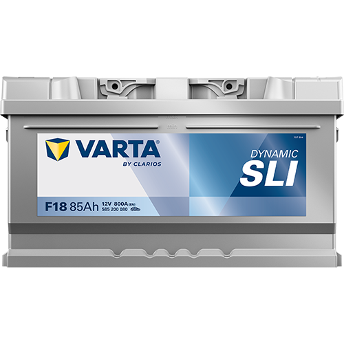 VARTA F18 Silver Dynamic 12V 85Ah 800A Autobatterie 585 200 080
