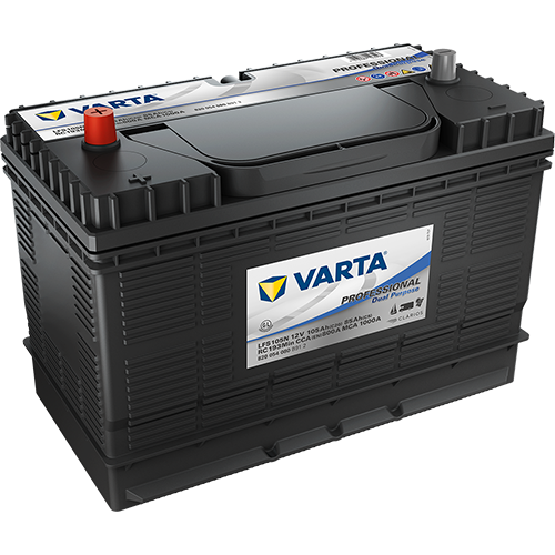 Varta LFS105N Professional Dual Purpose 12V 105Ah 800A 820 054 080 B91 2