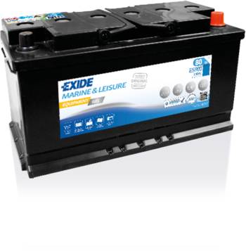 Exide ES900 Equipment Gel 12V 80Ah 900Wh Versorgungsbatterie