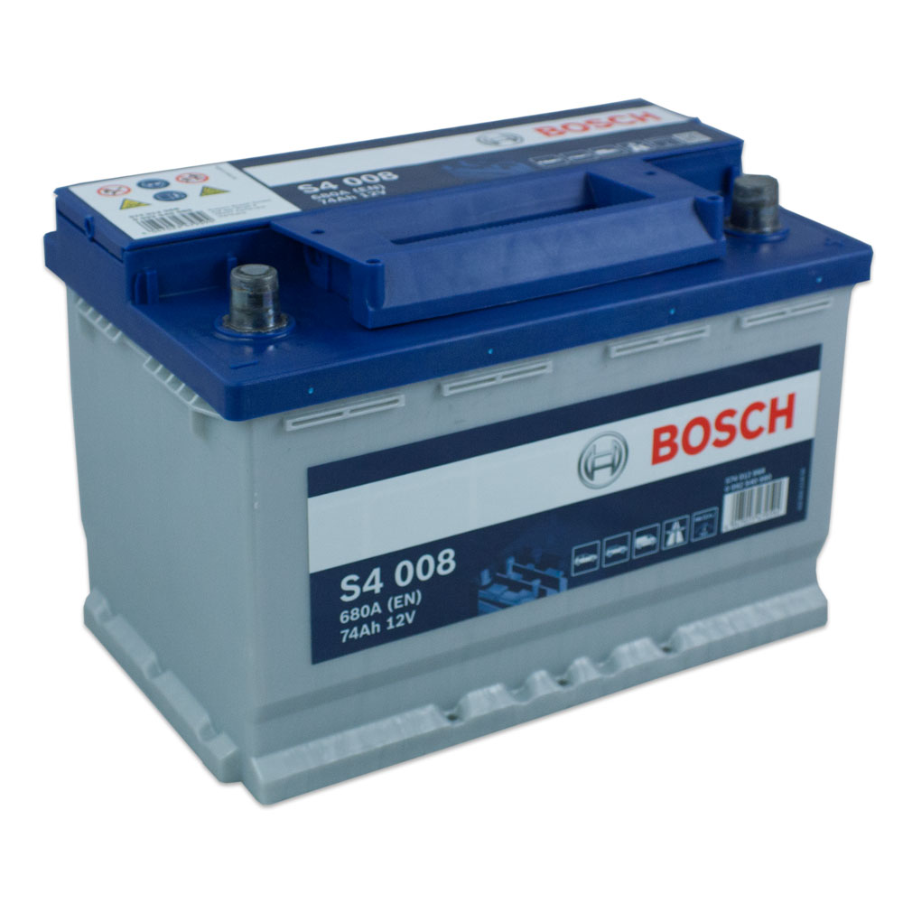 Bosch S4 008 Autobatterie 12V 74Ah 680A