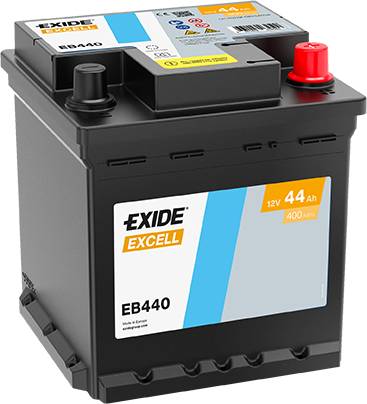 Exide EB440 Excell 12V 44Ah 400A Autobatterie