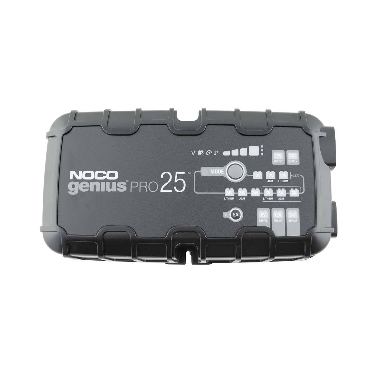 Noco Genius Batterieladegerät GENIUSPRO25 6V 12V 24V Blei- und Lithium-Akkus