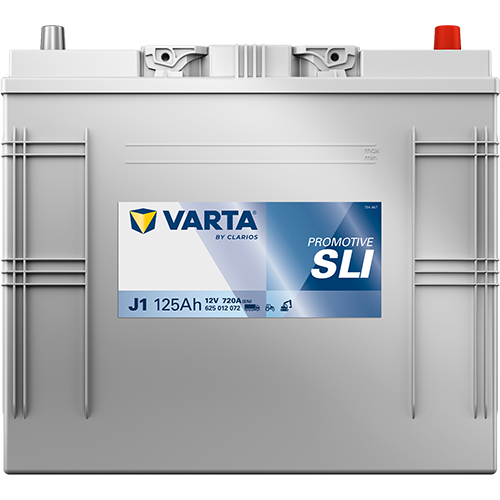 VARTA J1 ProMotive Heavy Duty 12V 125Ah 720A LKW Batterie 625 012 072